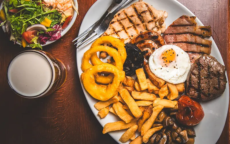 The Mixed Grill at the Royal Yew